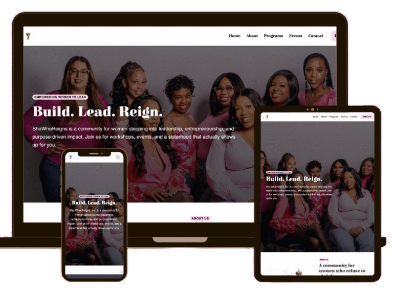 Baltimore web design project